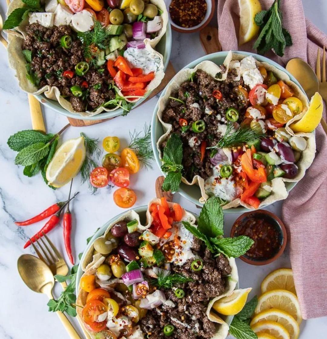 Lamb Pita Bowl